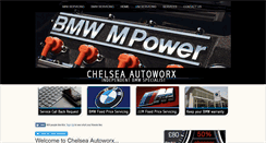 Desktop Screenshot of chelseaautoworx.com
